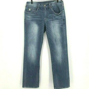 Buffalo David Bitton Relaxed Straight Stretch Mens